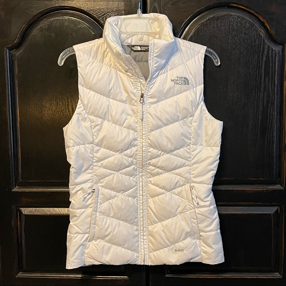 North Face Vest White XS
